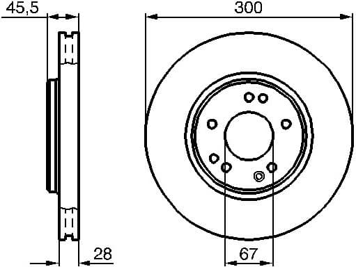 Brake Disc 0986478526 - image 2