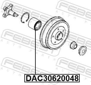 Wheel Bearing DAC30620048 - image 2