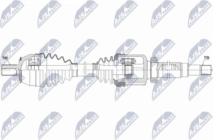 Drive Shaft NPW-VV-177