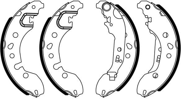Brake Shoe Set 0986487921 - image 10