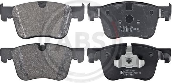 Brake Pad Set, disc brake 35167