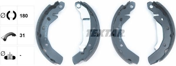 Brake Shoe Set 91054000 - image 2