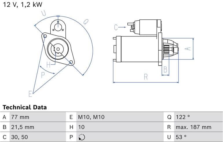 Starter 0 986 027 220