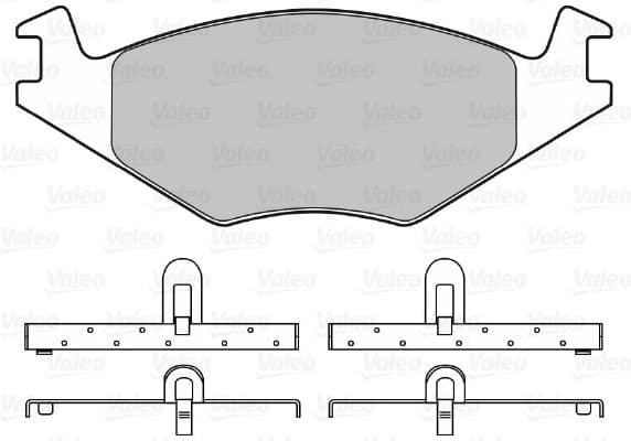 Brake Pad Set, disc brake 598127 - image 2