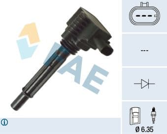 Ignition Coil 80390