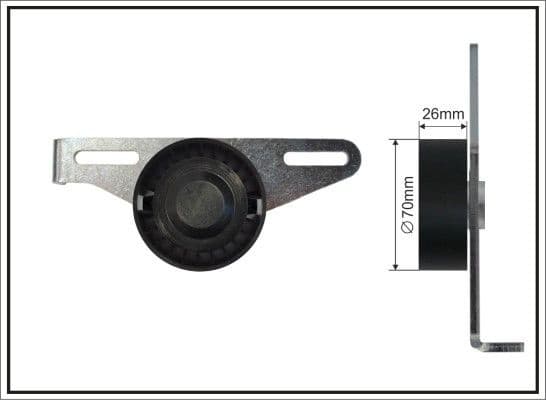 Belt Tensioner, V-ribbed belt 48-00 SC
