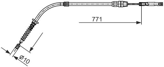 Cable Pull, parking brake 1987482658 - image 9