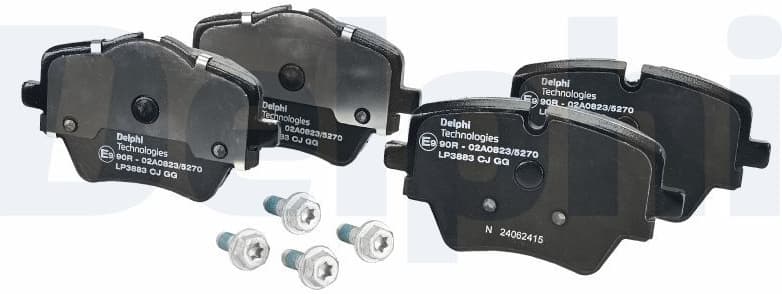 Brake Pad Set, disc brake LP3883 - image 3