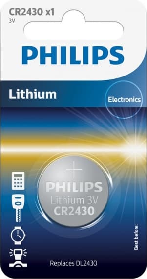 Baterijos raktų pulteliams