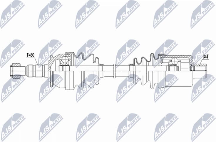 Drive Shaft NPW-PL-150