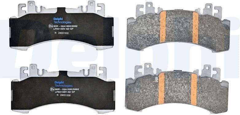 Brake Pad Set, disc brake LP5015EV - image 2