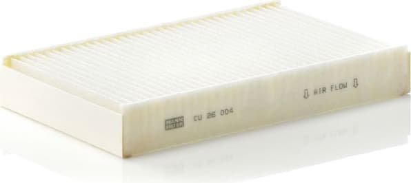 Filter, cabin air CU26004