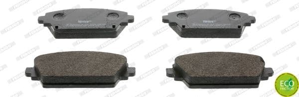 Brake pads front, Top Quality FDB1580 - image 2