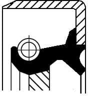 Shaft Seal, differential 19027908B - image 2