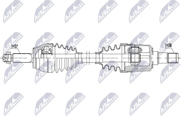 Drive Shaft NPW-KA-408