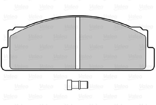 Brake Pad Set, disc brake 598088 - image 2