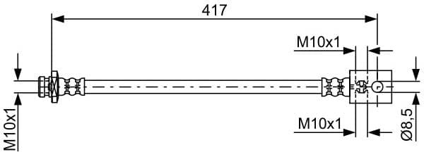 Brake Hose 1 987 481 834 - image 10