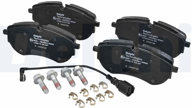 Brake Pad Set, disc brake LP3910