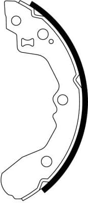 Brake Shoe Set 91061200