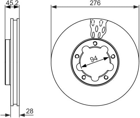 Brake Disc 0986479136 - image 10