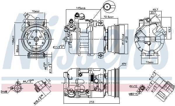Compressor, air conditioning ** FIRST FIT ** 89112 - image 6