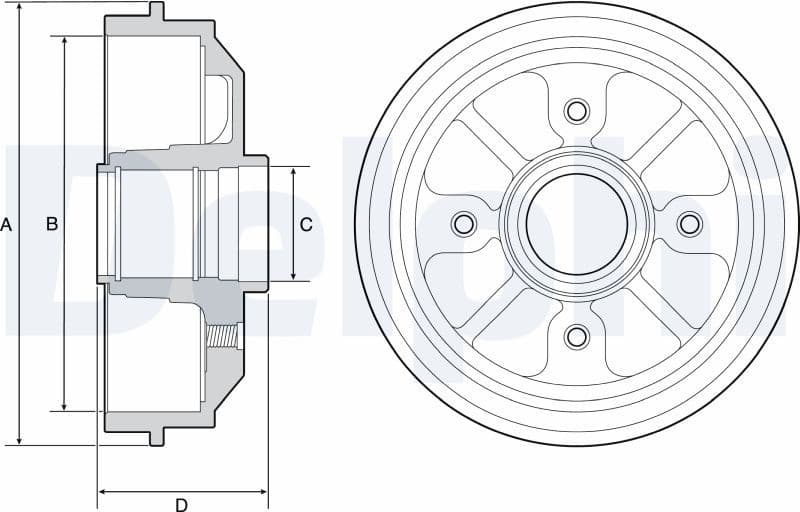 Brake Drum BF282