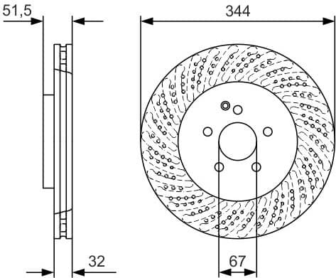 Brake Disc 0986479D07 - image 10