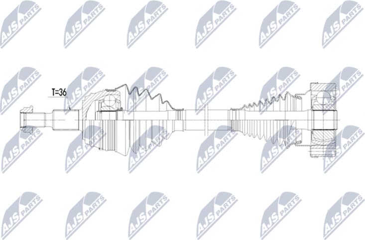 Drive Shaft NPW-AU-087