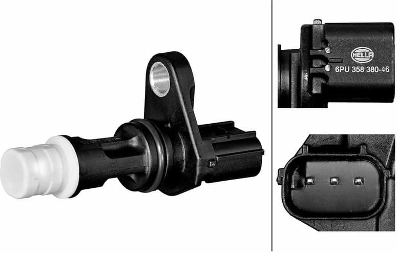 Sensor, crankshaft pulse 6PU 358 380-461