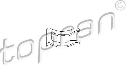 Clip brake hose, pipe 108716 - image 2