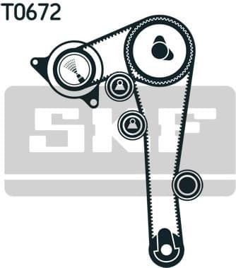 Timing belt kit VKMA92516 - image 4