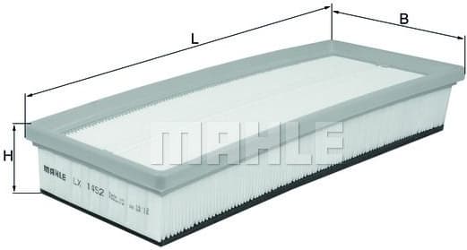 Filter air LX1452 - image 2