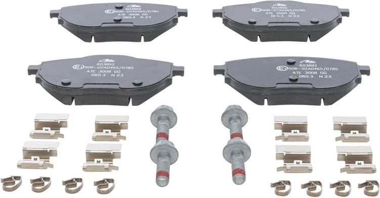 Brake Pad Set, disc brake 13.0460-3892.2
