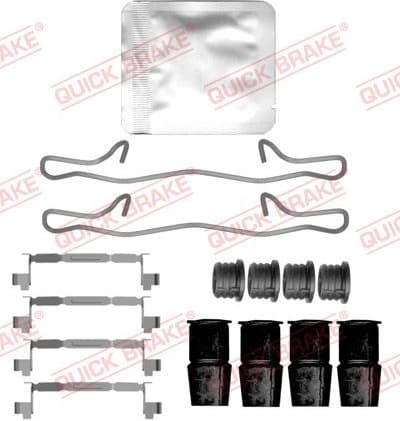 Accessory Kit, disc brake pad 109-0197