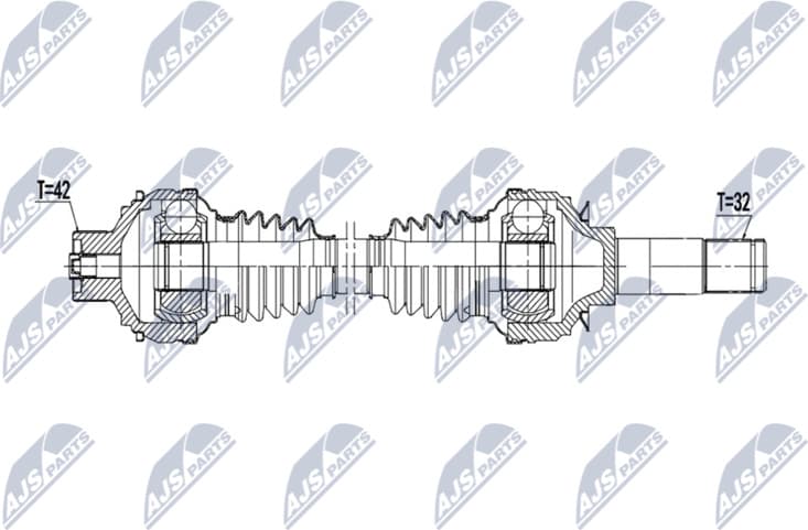Drive Shaft NPW-PS-022