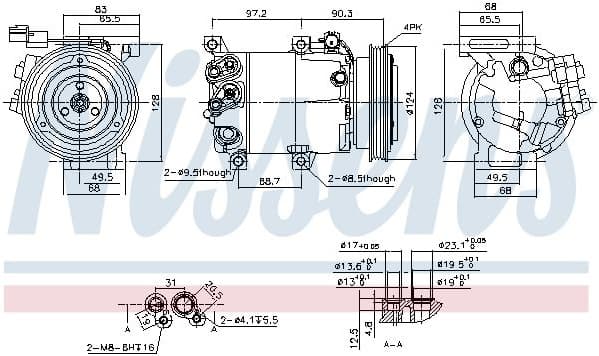 Compressor, air conditioning ** FIRST FIT ** 890877 - image 6
