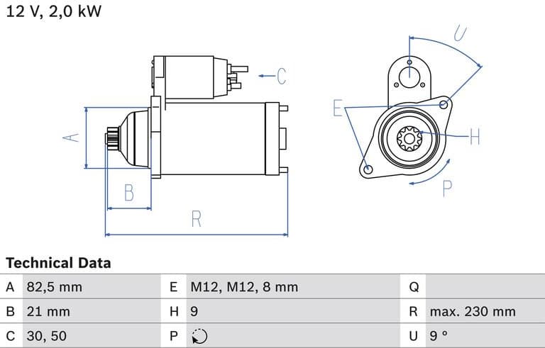 Starter 0986018380 - image 2