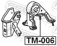Mounting, engine TM-006 - image 2