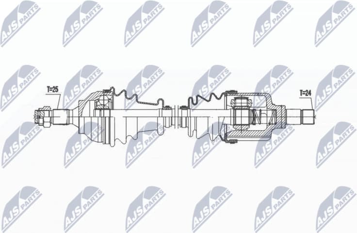 Drive Shaft NPW-CT-139