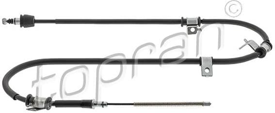 Cable Pull, parking brake 820 754