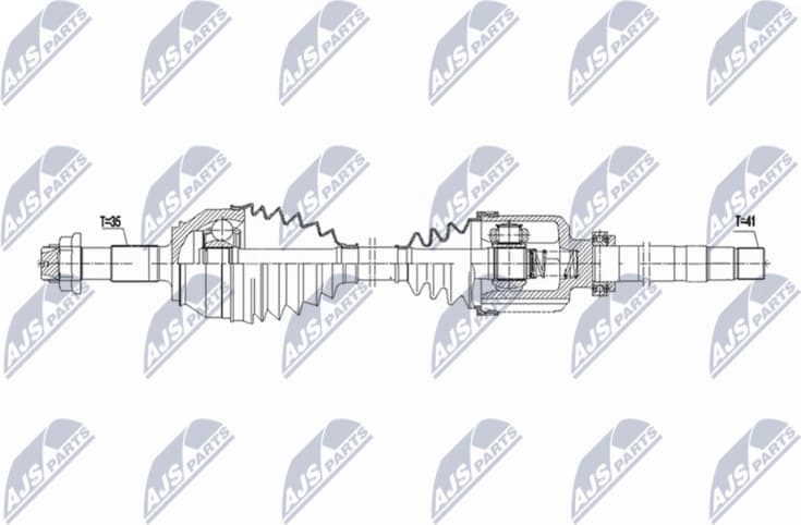 Drive Shaft NPW-CT-164
