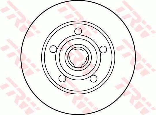 Brake Disc DF2771 - image 2