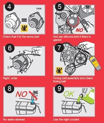 Water pump cooling system 1672 - image 2