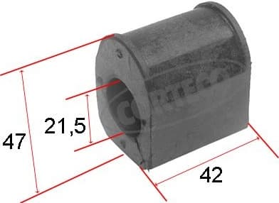 Mounting, stabiliser bar 21652442 - image 2