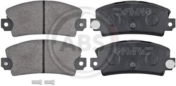 Brake Pad Set, disc brake A.B.S. 36122