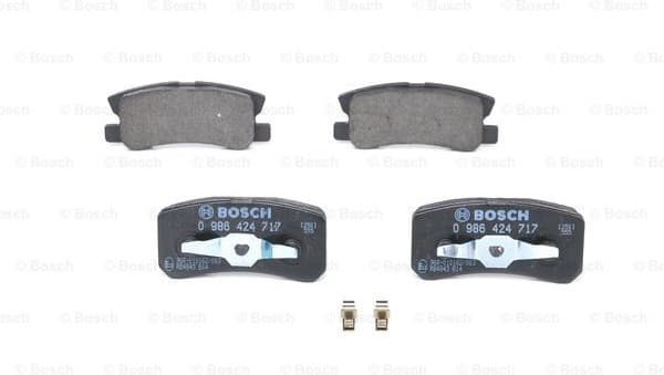 Brake Pad Set, disc brake 0986424717