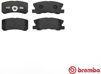 Brake pads rear, Top Quality P54031 - image 2