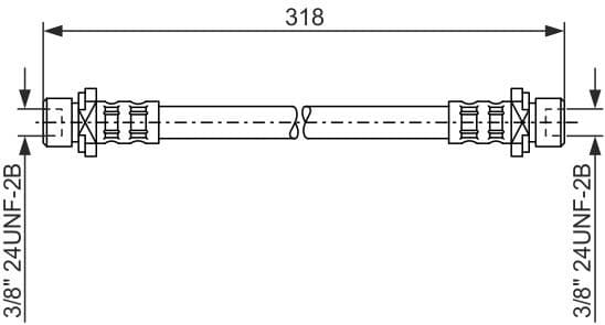 Brake Hose 1 987 476 165 - image 4