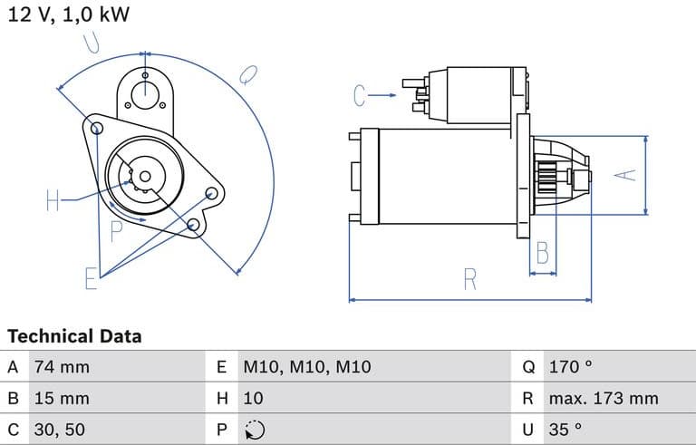 Starter 0986025290 - image 2