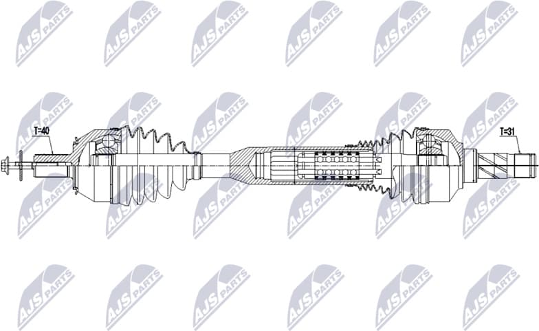 Drive Shaft NPW-VV-172
